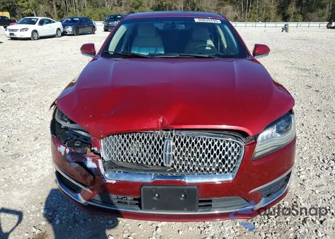 2017 Lincoln Mkz Select из США, поврежденный, VIN 3LN6L5C90HR618662